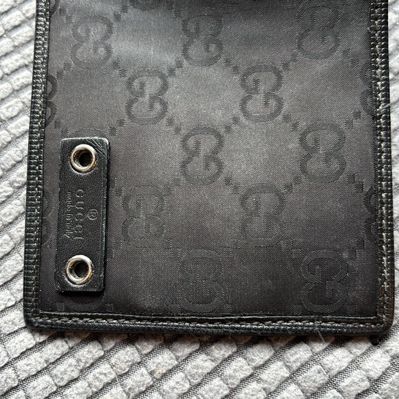 Vintage Gucci authentic Guccissima GG logo nylon leather bifold wallet - Picture 4 of 13